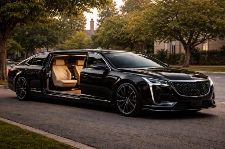 THE CHAUFFEUR — stretch limousine concept vehicle